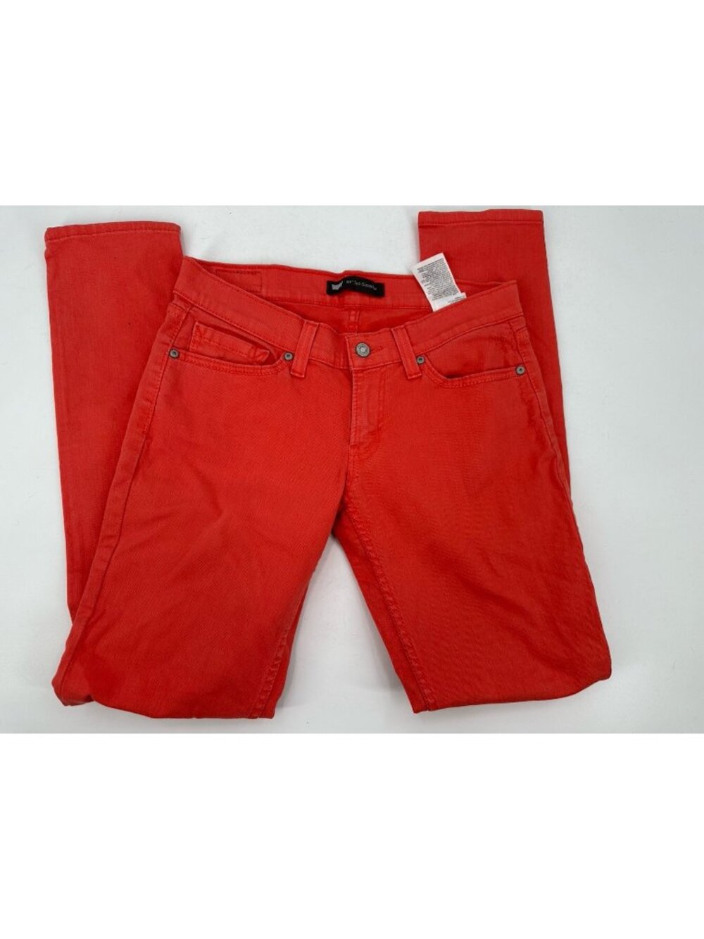 Levi's 524 Too Superlow Red Skinny Jeans Women's 7M - 28x32 Denim Y2K Emo Edgy